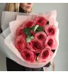Монобукет из пионовидных роз 